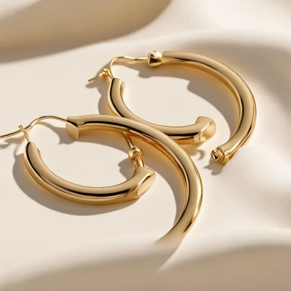 Gold Hoop Earrings