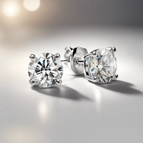 Diamond Stud Earrings